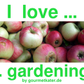 I  love gardening
