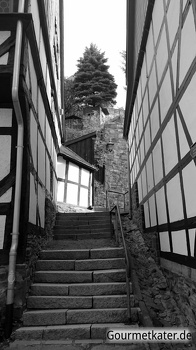 Stolberg, Steile Treppe